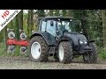 Ploughing with black Valtra N121 | Ploegen | Pflügen | Kootwijkerbroek | 2017.