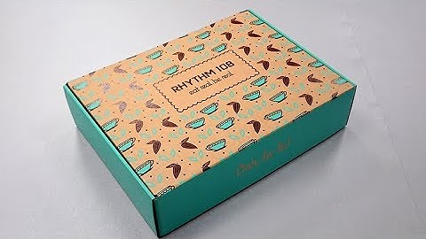 Screen Printed Box
