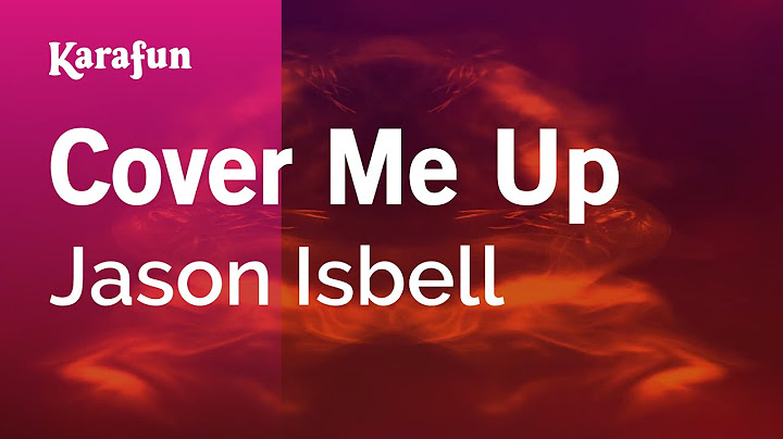 Cover Me Up Karaoke version - Karaoke performance video thumbnail