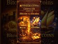 📘 Crypto 101 – Lesson 10 Bitcoin vs Altcoins #crypto101 #rainescoinuniversity #bitcoin