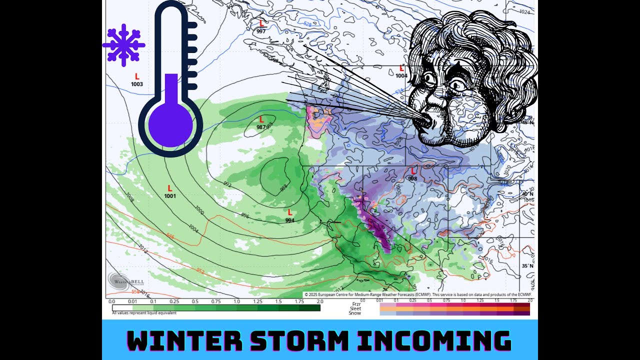 Pacific NW Weather: Winter Storm Incoming! - YouTube