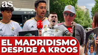 El MADRIDISMO DESPIDE a TONI KROOS: ¡QUÉ PONGAN su NOMBRE al ESTADIO!