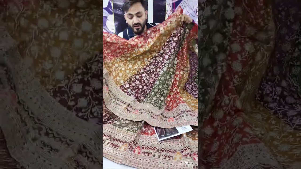MINA KASHIF NEW RAW SILK BRIDAL WEAR MAXI