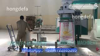 Hongdefa Auto Packing Machine Precision Speed For Industrial Grainflour Packaging