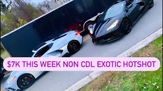 MUST WATCH‼NON CDL NON OTR 1 TRUCK $40k THIS MONTH HOME EVERY NIGHT EXOTIC HOTSHOT CAR HAULER