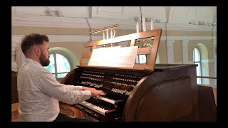 J. Brahms: Herzlich tut mich erfreuen Op. 122 No 4. Henrik Berg, organ.