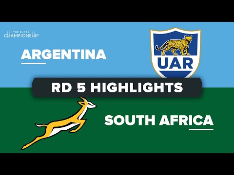 The Rugby Championship | Argentina v South Africa - Round 5 Highlights