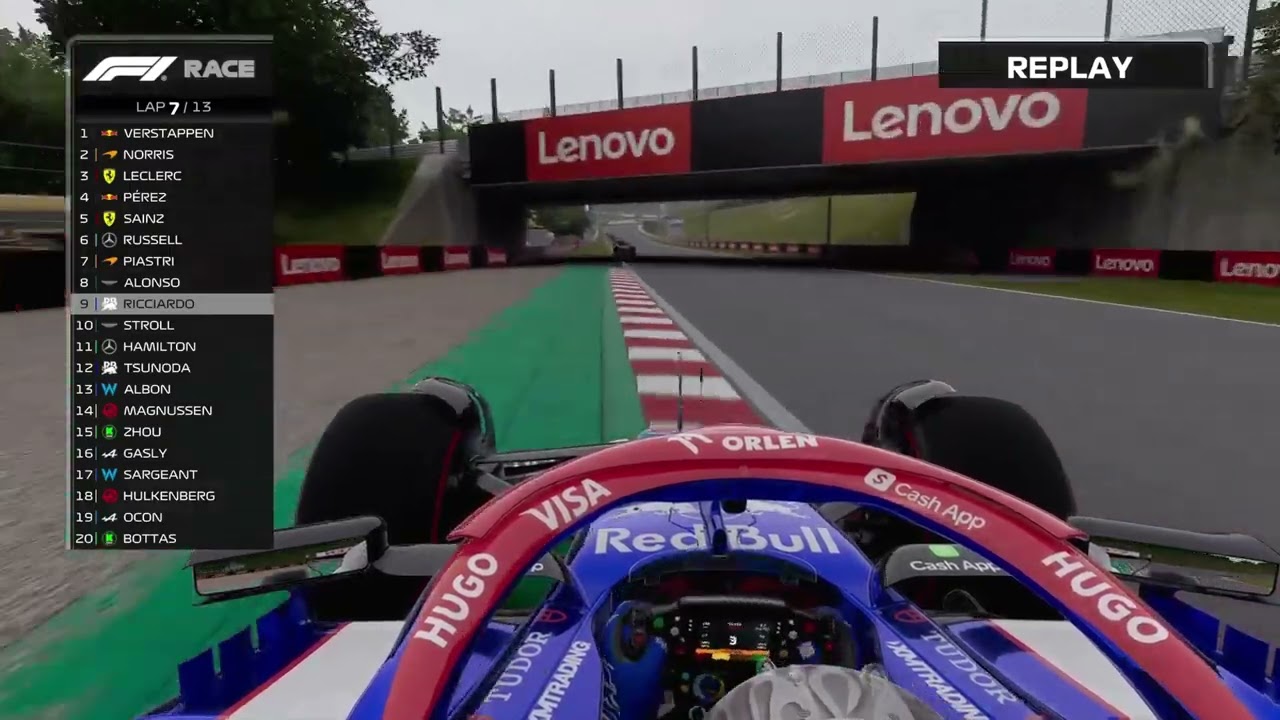 Daniel Ricciardo Onboard – Last to First Challenge | Suzuka GP F1 24