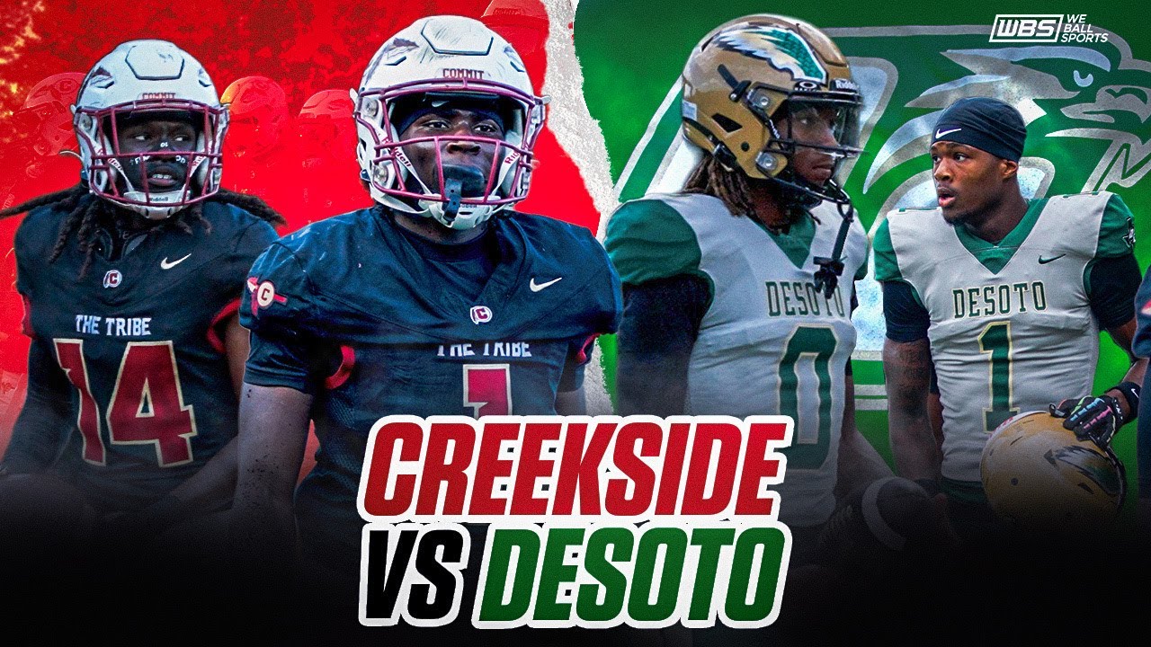 Texas and GA High School Football CLASH‼️💣 | Creekside (GA) vs Desoto (TX) Full Game Highlights 2025