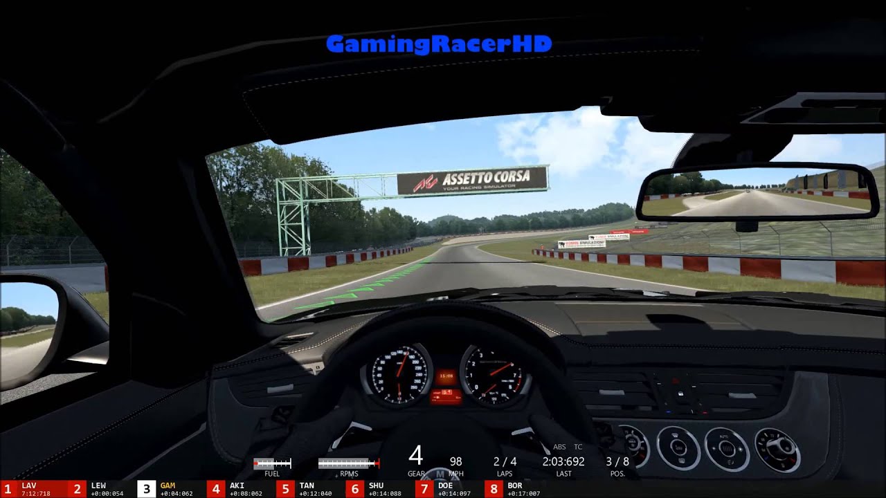 Assetto Corsa Career Mode 3 Bmw Z4 Nurburgring Sprint 1080p Hd