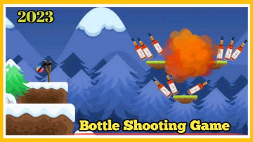 Bottle shooting Game/ Gameplay Trailer ( iOS & Android ) Level 1-10 walkthrough