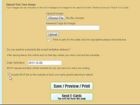upload and print invitations online