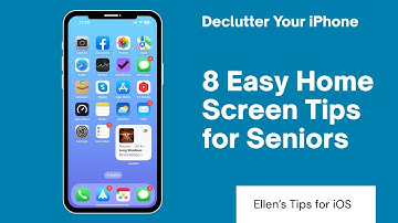 Declutter Your iPhone: 8 Easy Home Screen Tips for Seniors