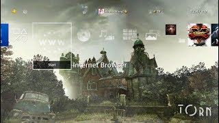 Torn The Mansion Dynamic Theme PS4 - YouTube