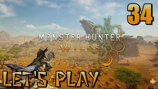Monster Hunter Wilds - Let's Play Part 34: Wyvern Sparks & Rose