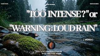 Most People Can't Stand This Heavy Rain for 10 Minutes - Rain Sounds