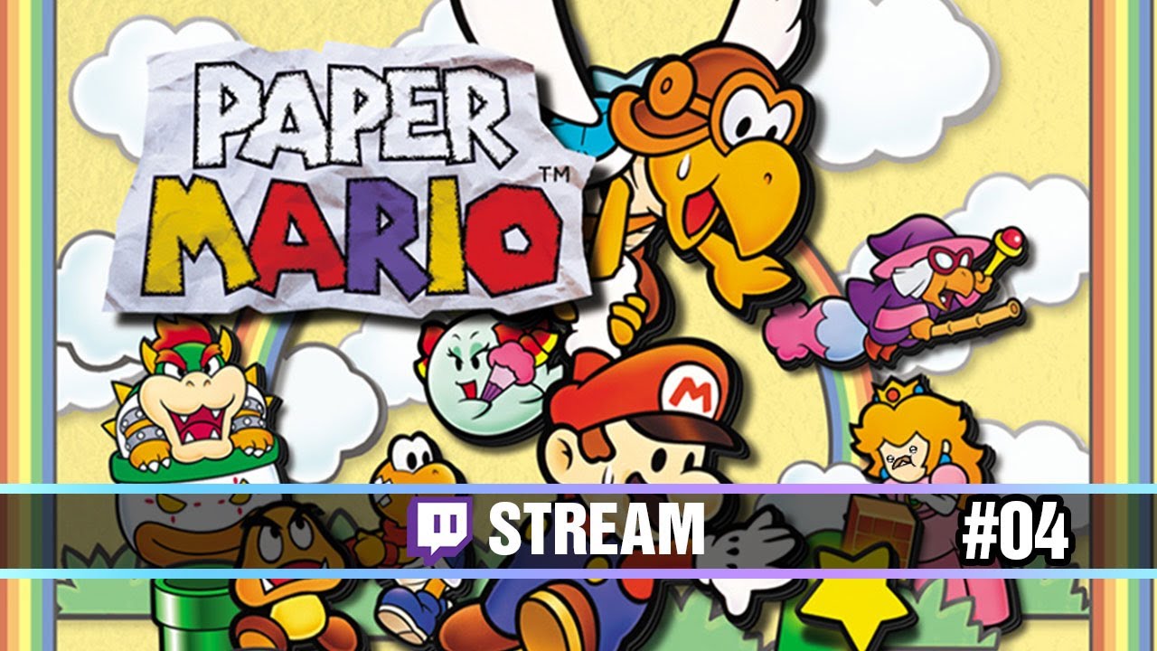[GER][N64] 👢🔨 Paper Mario [Stream 4] - YouTube