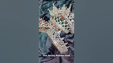 Crown tiara vs корона диадема