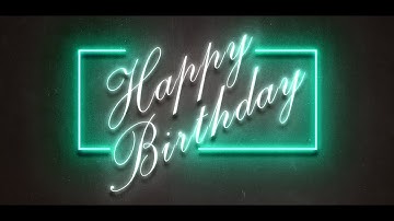 How To Make Simple Neon Animated GIF in Photoshop | Easy Photoshop Gif Tutorial