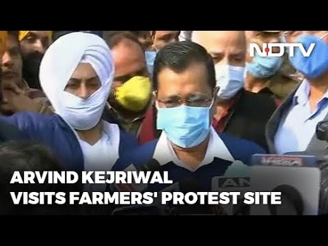 Arvind Kejriwal Visits Farmers: "Here As A Volunteer, Not Chief Minister"