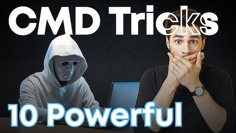 10 Useful Commands of CMD | Windows Command Prompt Tricks of 2025