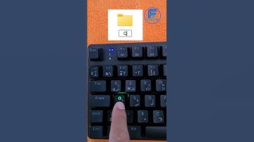 rename folder #asmr_ #windows #keyboardlearning #computer_ #keyboardshortcuts #shortcutkeys