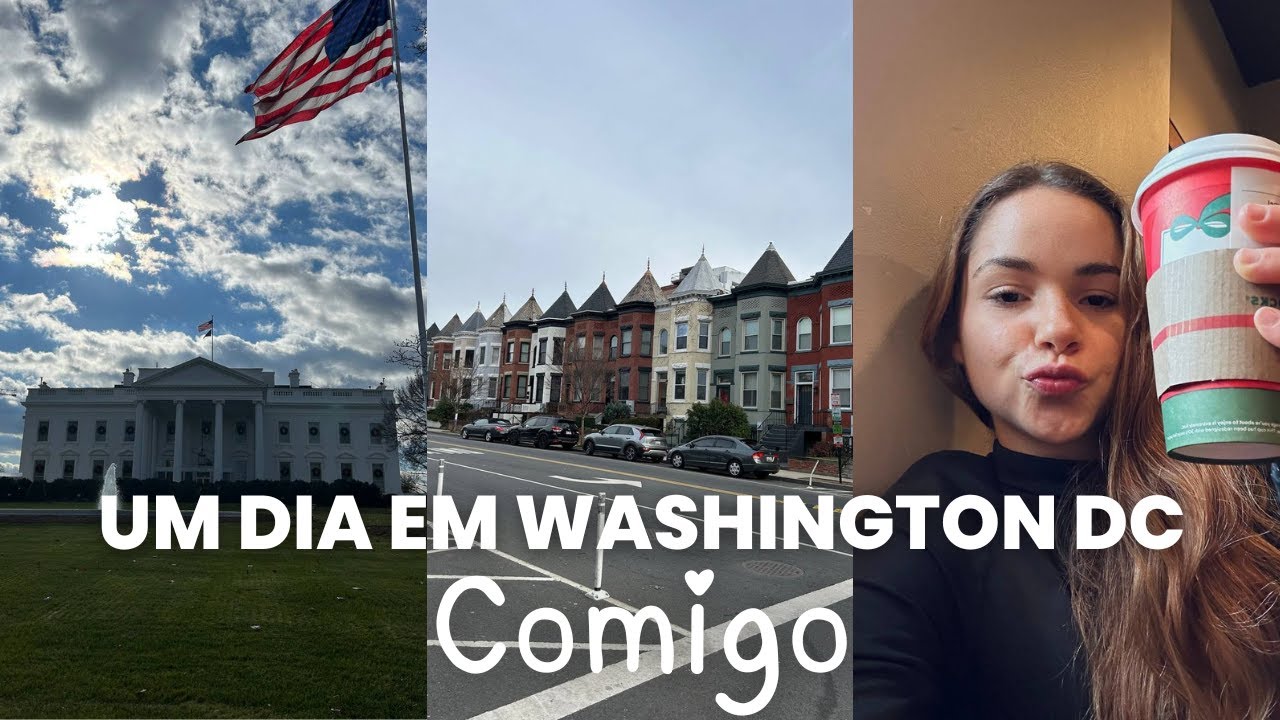 VLOG do INTERCÂMBIO nos EUA: Conhecendo Washigton em 1 dia!