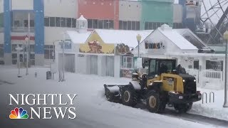 Snow Storm Wreaks Havoc Up And Down The East Coast | NBC Nightly News