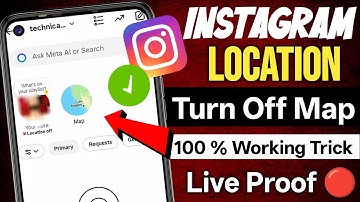 instagram map location delete | instagram location off kaise kare