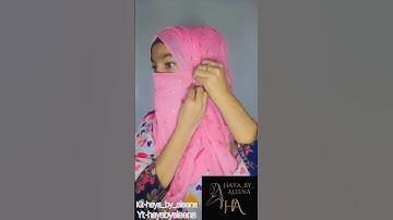 Niqab tutorial for college 💗#viral #ytshorts #hijab #tutorial #tiktok #youtubeshorts