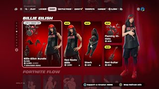 New "Billie Eilish Red Roots" Skin!! |Fortnite Item Shop| (May 9, 2024)