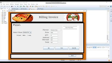 Billing System In Java language Complete Project