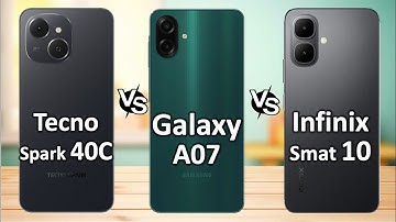 Galaxy A07 4G vs Tecno Spark 40C vs Infinix Smart 10 — Ultimate Budget 4G Showdown