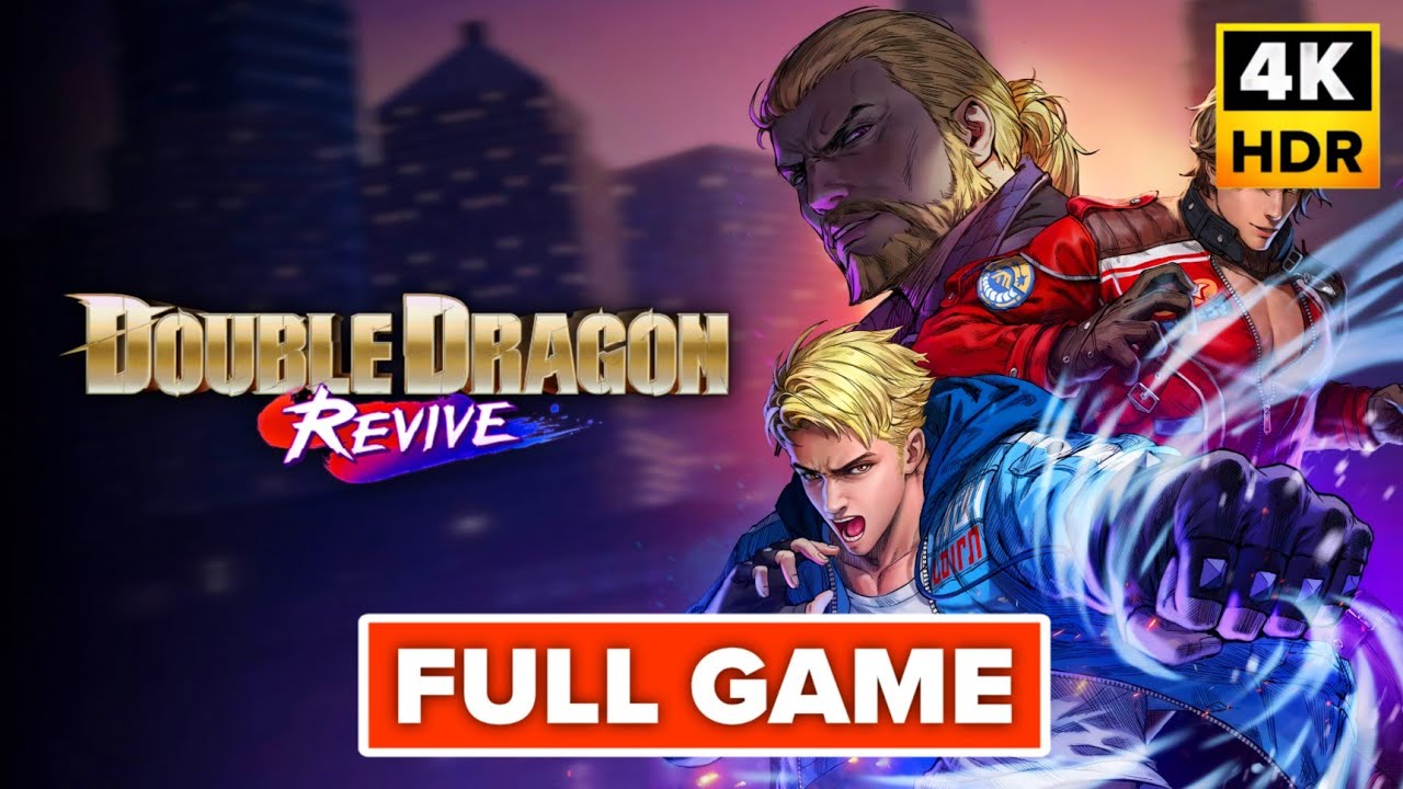 Double Dragon Revive Gameplay Walkthrough FULL GAME (4K 60FPS) No Commentary