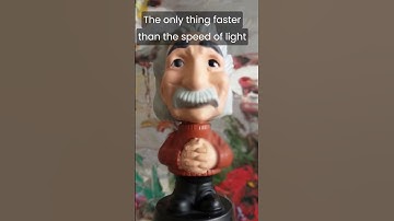 The Only Thing Faster Than The Speed Of Light Einstein Says #shorts #humor #comedy