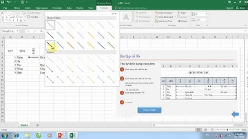 Bài tập 6 Sử dụng công cụ Drawing trong Excel