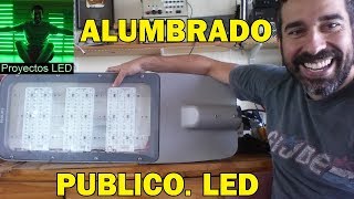 Alumbrado publico LED, falla y 'reparacion'???