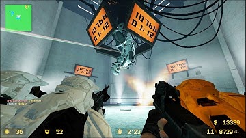 CSS Zombie Escape Gameplay on Portal Story map - NiDE Server