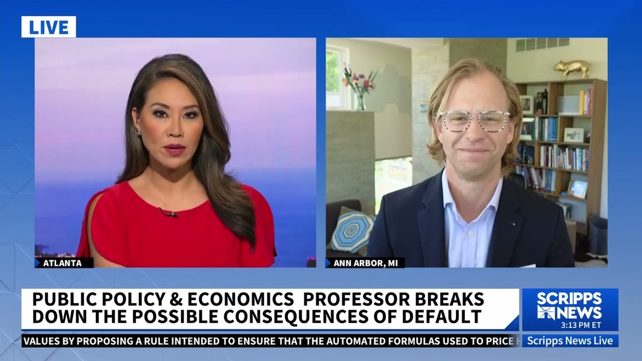 How will the debt ceiling drama impact the economy? Justin Wolfers joins us