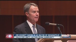 Joe Hogsett sworn in as mayor of Indianapolis