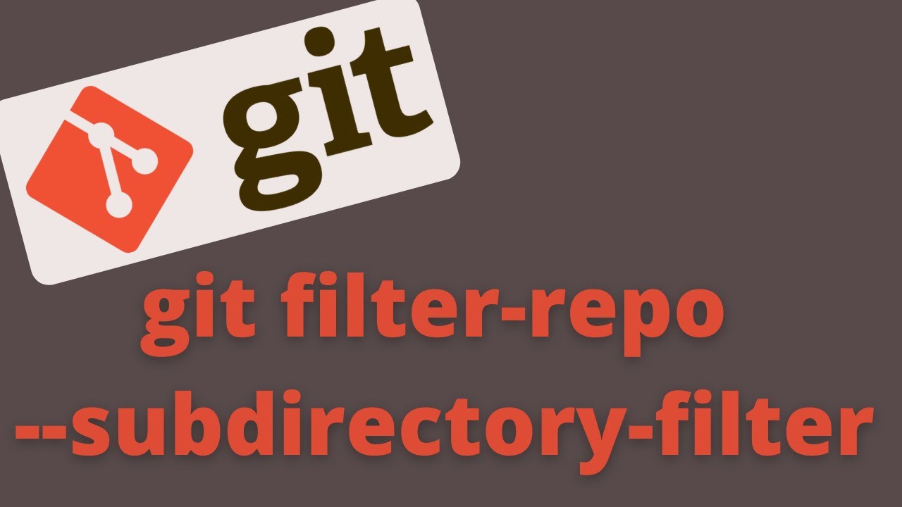 Tutorial install git-filter-repo