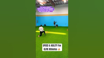 SPEED & AGILITY Drills For Elite Change Of Direction! Athlete Speed Training! #shorts