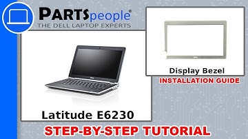 Dell Latitude E6230 (P14T001) Display Bezel Replacement | How-To Video Tutorial