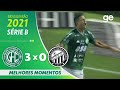 GUARANI 3 x 0 OPERÁRIO-PR| MELHORES MOMENTOS | 21ª RODADA BRASILEIRÃO SÉRIE B 2021 | ge.globo