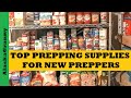 Top prepping supplies for new preppersprepping for coming shortages