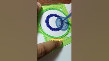 ⭕#spirograph #satisfying #asmr #spirographbykamal #pattern #skills #india #usa #impossible #art #fyp