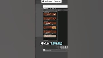 Which @NativeInstruments Kontakt Library is your favorite? #shorts #shortsvideo #tutorial #prod
