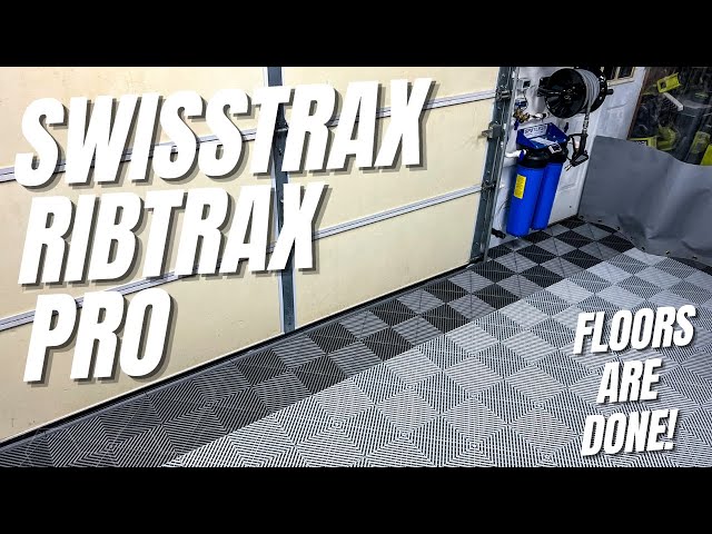 One Car Ribtrax Smooth Parking Garage Mat: Park Any Car In Style – Swisstrax