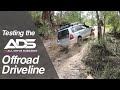 Testing the ADS driveline - I don't need a jeep anymore...