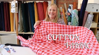 Cotton Fabric and Sewing Pattern Inspiration